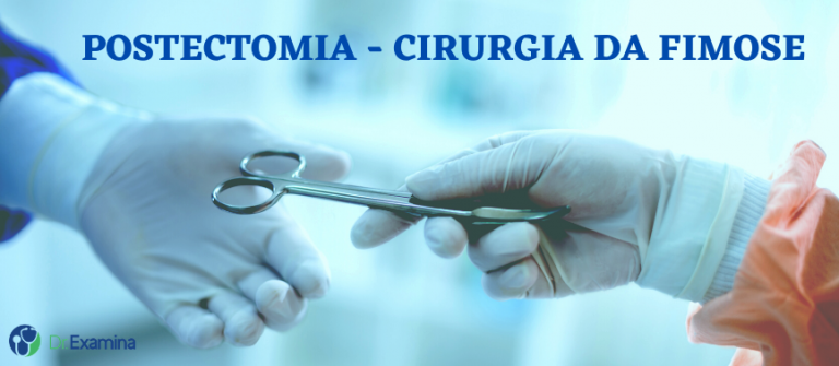 POSTECTOMIA CIRURGIA DA FIMOSE Clínica Dr Examina Especialidades